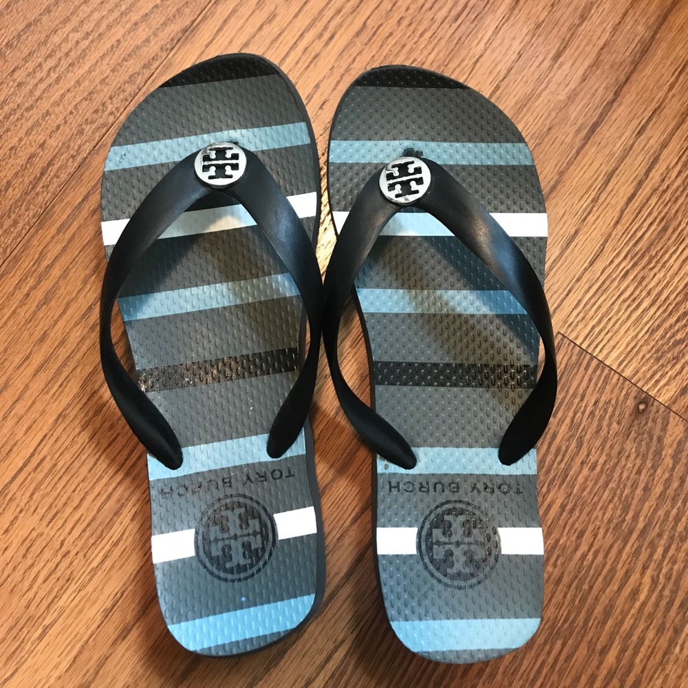 Tory Burch flip flops hardly worn